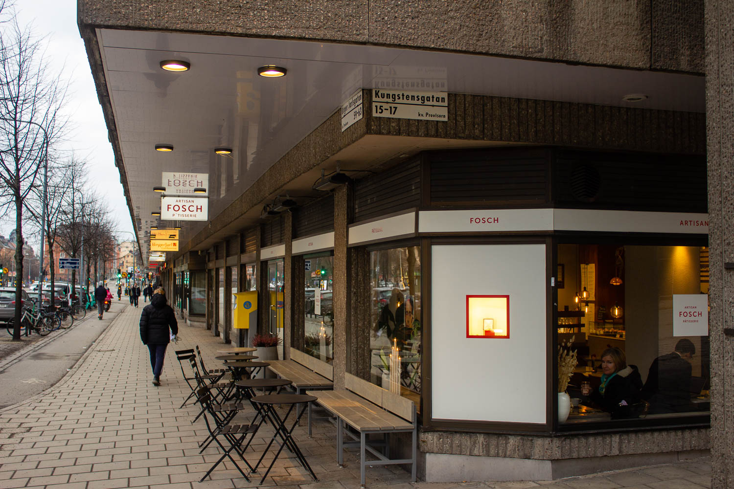 Fosch Artisan Pâtisserie café i Stockholm