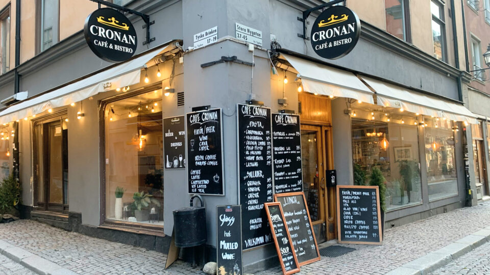 Cronan cafe och bistro i gamla stan