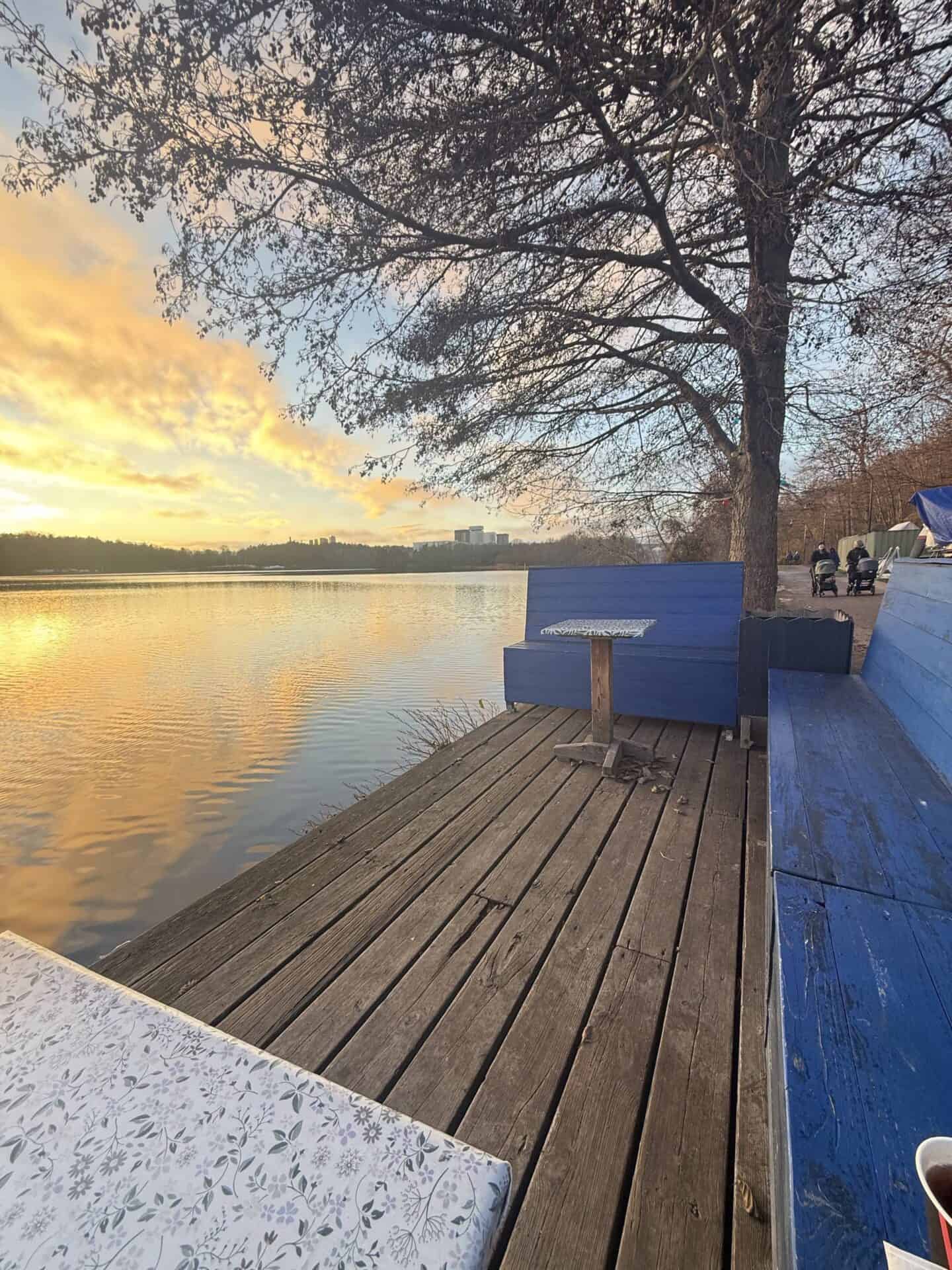 caminito seating and views